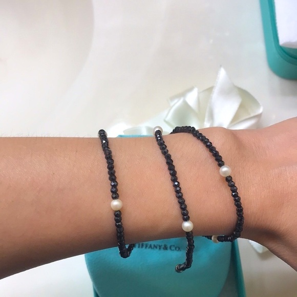 Tiffany& Co. Sterling BK Spinel Necklace 20IN - Picture 7 of 8